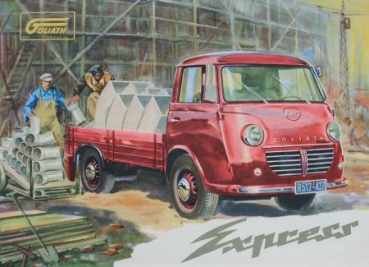 Goliath Express Modelprogram 1958 Carbrochure (7698)